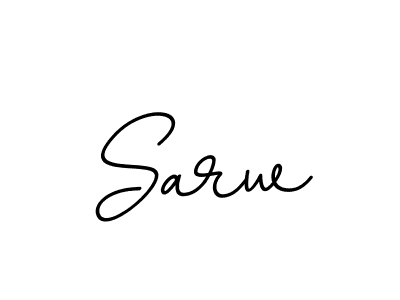 Sarw stylish signature style. Best Handwritten Sign (BallpointsItalic-DORy9) for my name. Handwritten Signature Collection Ideas for my name Sarw. Sarw signature style 11 images and pictures png