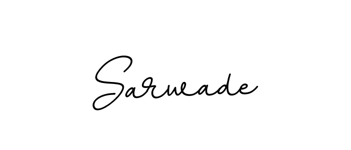 Here are the top 10 professional signature styles for the name Sarwade. These are the best autograph styles you can use for your name. Sarwade signature style 11 images and pictures png