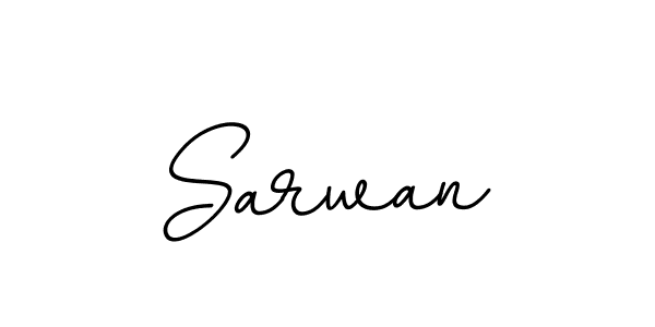 Make a beautiful signature design for name Sarwan. With this signature (BallpointsItalic-DORy9) style, you can create a handwritten signature for free. Sarwan signature style 11 images and pictures png