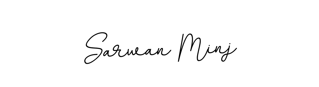How to make Sarwan Minj signature? BallpointsItalic-DORy9 is a professional autograph style. Create handwritten signature for Sarwan Minj name. Sarwan Minj signature style 11 images and pictures png