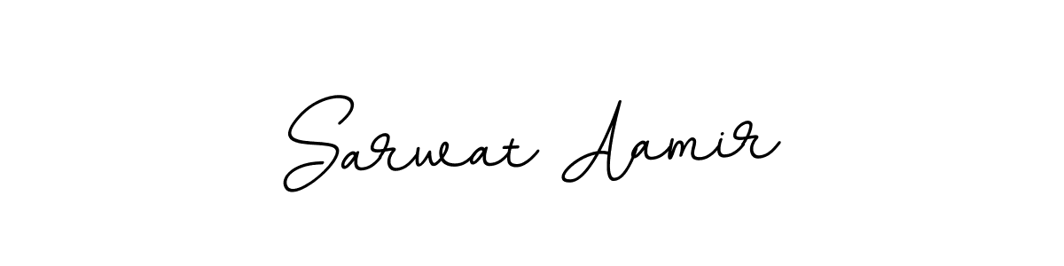 Make a beautiful signature design for name Sarwat Aamir. Use this online signature maker to create a handwritten signature for free. Sarwat Aamir signature style 11 images and pictures png