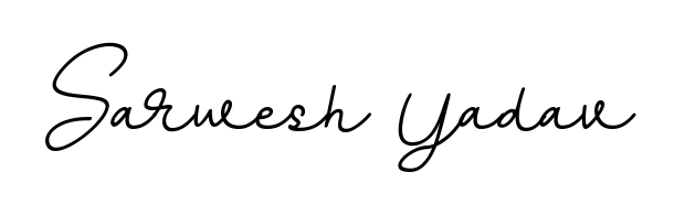 Turn your name Sarwesh Yadav into a signature brand with BallpointsItalic-DORy9 styling. Download in standard PNG or transparent format anytime. Sarwesh Yadav signature style 11 images and pictures png
