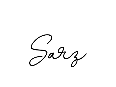 Design your own signature with our free online signature maker. With this signature software, you can create a handwritten (BallpointsItalic-DORy9) signature for name Sarz. Sarz signature style 11 images and pictures png