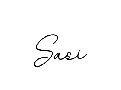 Design your own signature with our free online signature maker. With this signature software, you can create a handwritten (BallpointsItalic-DORy9) signature for name Sasi. Sasi signature style 11 images and pictures png