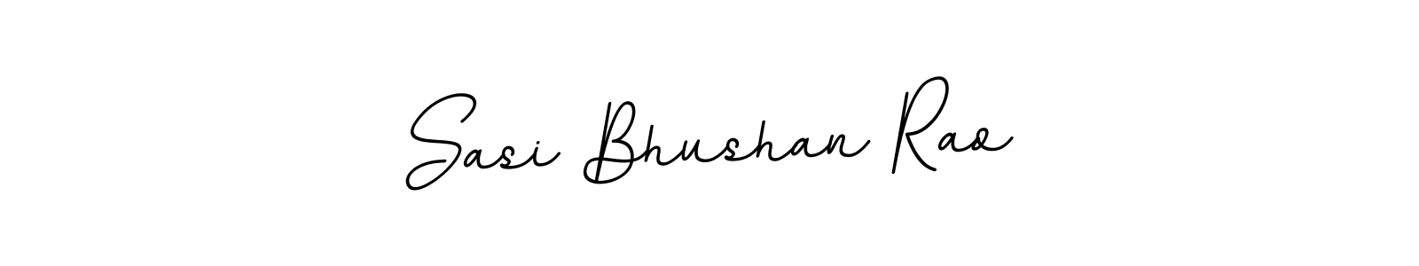 Design your own signature with our free online signature maker. With this signature software, you can create a handwritten (BallpointsItalic-DORy9) signature for name Sasi Bhushan Rao. Sasi Bhushan Rao signature style 11 images and pictures png