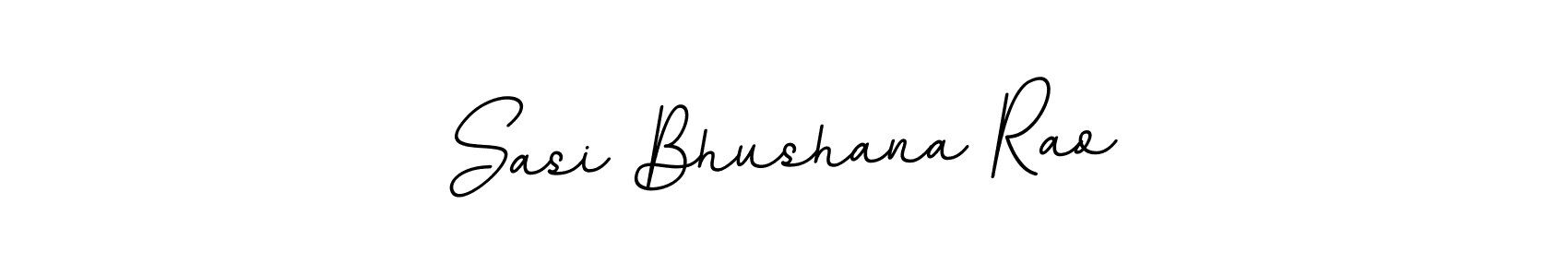 Design your own signature with our free online signature maker. With this signature software, you can create a handwritten (BallpointsItalic-DORy9) signature for name Sasi Bhushana Rao. Sasi Bhushana Rao signature style 11 images and pictures png