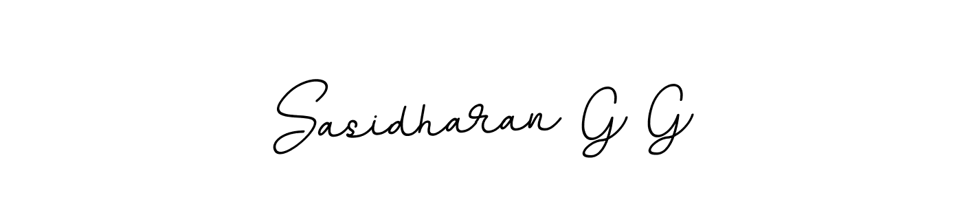 How to Draw Sasidharan G G signature style? BallpointsItalic-DORy9 is a latest design signature styles for name Sasidharan G G. Sasidharan G G signature style 11 images and pictures png