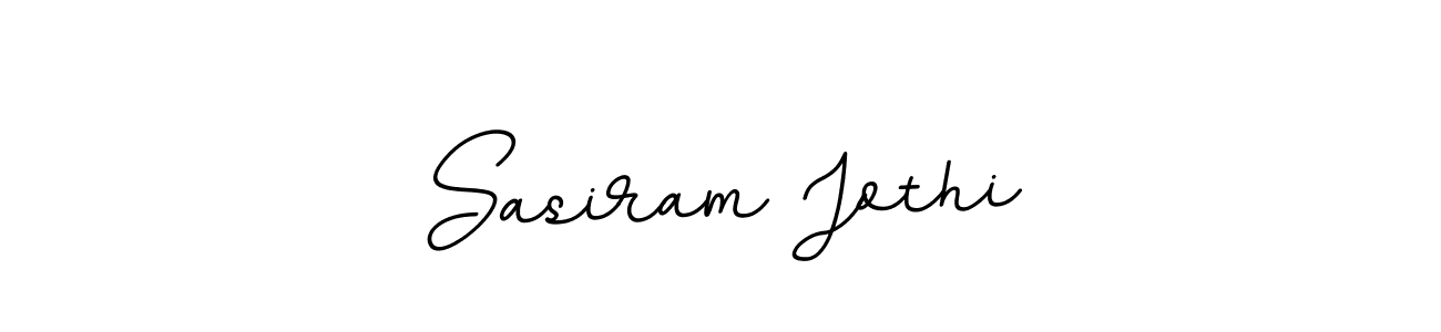 Use a signature maker to create a handwritten signature online. With this signature software, you can design (BallpointsItalic-DORy9) your own signature for name Sasiram Jothi. Sasiram Jothi signature style 11 images and pictures png
