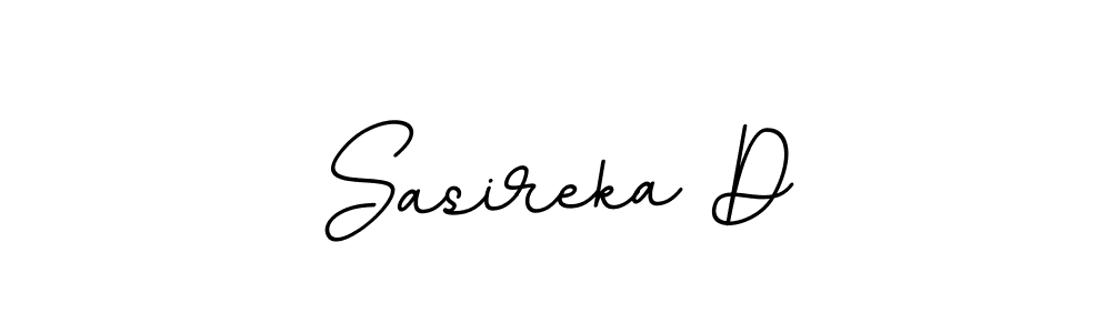 Also You can easily find your signature by using the search form. We will create Sasireka D name handwritten signature images for you free of cost using BallpointsItalic-DORy9 sign style. Sasireka D signature style 11 images and pictures png