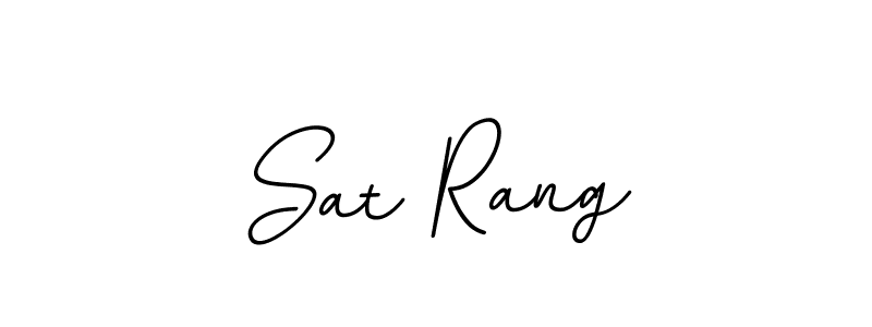 How to make Sat Rang name signature. Use BallpointsItalic-DORy9 style for creating short signs online. This is the latest handwritten sign. Sat Rang signature style 11 images and pictures png