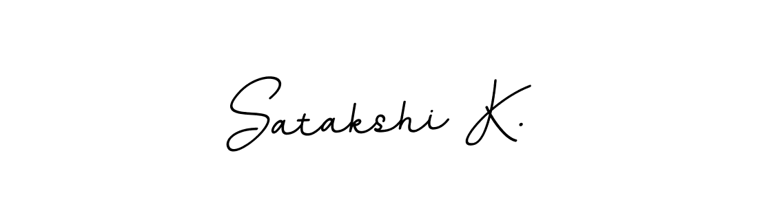 Similarly BallpointsItalic-DORy9 is the best handwritten signature design. Signature creator online .You can use it as an online autograph creator for name Satakshi K.. Satakshi K. signature style 11 images and pictures png