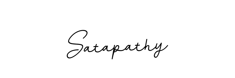 Satapathy stylish signature style. Best Handwritten Sign (BallpointsItalic-DORy9) for my name. Handwritten Signature Collection Ideas for my name Satapathy. Satapathy signature style 11 images and pictures png