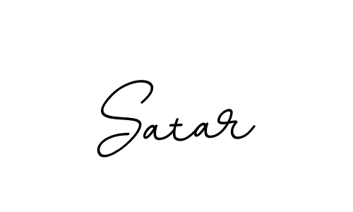 How to make Satar name signature. Use BallpointsItalic-DORy9 style for creating short signs online. This is the latest handwritten sign. Satar signature style 11 images and pictures png