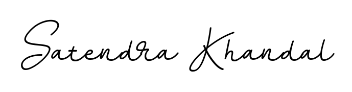 Use a signature maker to create a handwritten signature online. With this signature software, you can design (BallpointsItalic-DORy9) your own signature for name Satendra Khandal. Satendra Khandal signature style 11 images and pictures png