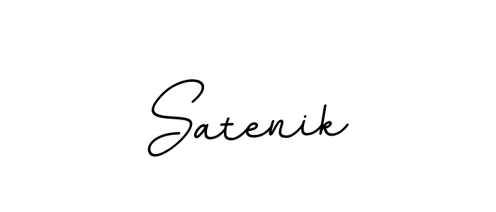 Design your own signature with our free online signature maker. With this signature software, you can create a handwritten (BallpointsItalic-DORy9) signature for name Satenik. Satenik signature style 11 images and pictures png