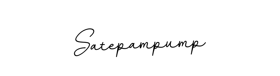 Design your own signature with our free online signature maker. With this signature software, you can create a handwritten (BallpointsItalic-DORy9) signature for name Satepampump. Satepampump signature style 11 images and pictures png