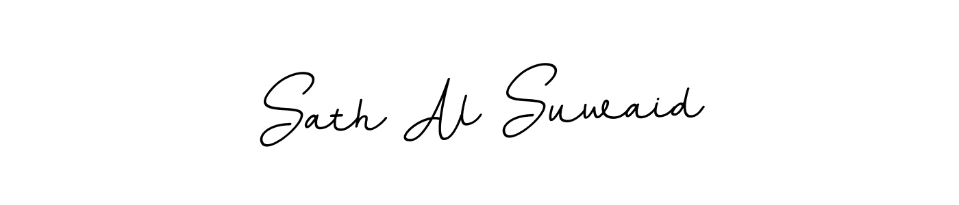 Design your own signature with our free online signature maker. With this signature software, you can create a handwritten (BallpointsItalic-DORy9) signature for name Sath Al Suwaid. Sath Al Suwaid signature style 11 images and pictures png