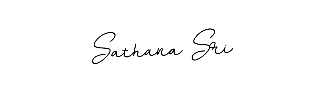 Sathana Sri stylish signature style. Best Handwritten Sign (BallpointsItalic-DORy9) for my name. Handwritten Signature Collection Ideas for my name Sathana Sri. Sathana Sri signature style 11 images and pictures png