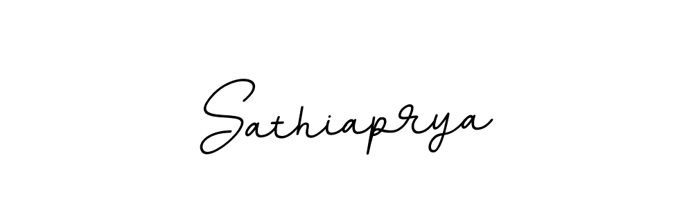 Create a beautiful signature design for name Sathiaprya. With this signature (BallpointsItalic-DORy9) fonts, you can make a handwritten signature for free. Sathiaprya signature style 11 images and pictures png