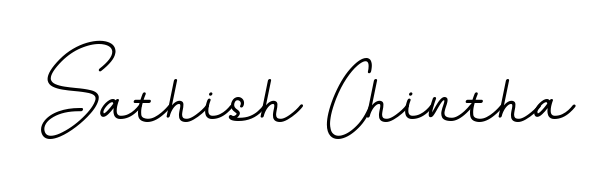 Turn your name Sathish Chintha into a signature brand with BallpointsItalic-DORy9 styling. Download in standard PNG or transparent format anytime. Sathish Chintha signature style 11 images and pictures png