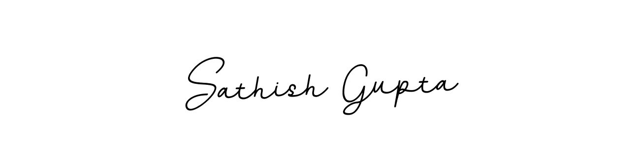 if you are searching for the best signature style for your name Sathish Gupta. so please give up your signature search. here we have designed multiple signature styles  using BallpointsItalic-DORy9. Sathish Gupta signature style 11 images and pictures png