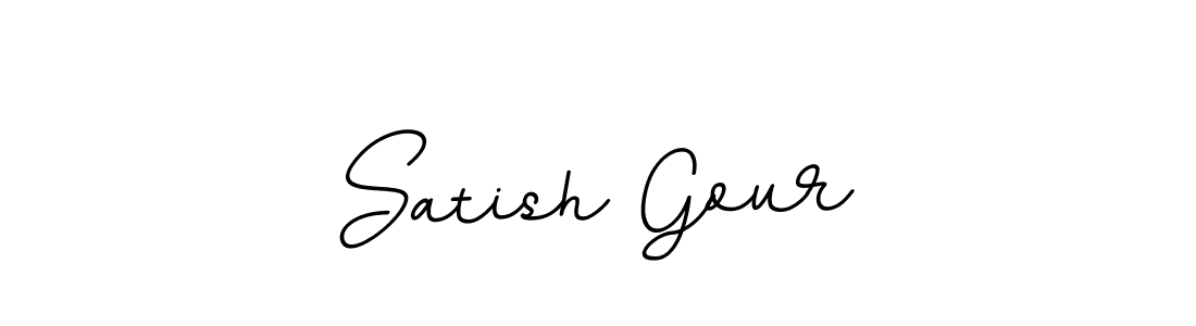 How to make Satish Gour signature? BallpointsItalic-DORy9 is a professional autograph style. Create handwritten signature for Satish Gour name. Satish Gour signature style 11 images and pictures png