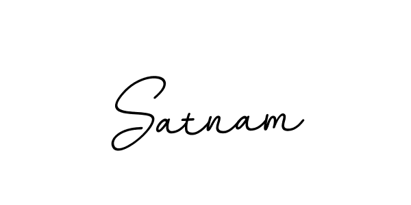 Design your own signature with our free online signature maker. With this signature software, you can create a handwritten (BallpointsItalic-DORy9) signature for name Satnam. Satnam signature style 11 images and pictures png