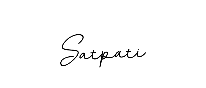 Make a beautiful signature design for name Satpati. Use this online signature maker to create a handwritten signature for free. Satpati signature style 11 images and pictures png