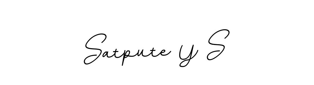 Make a beautiful signature design for name Satpute Y S. Use this online signature maker to create a handwritten signature for free. Satpute Y S signature style 11 images and pictures png