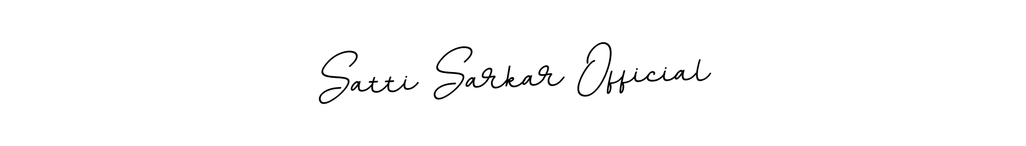 Create a beautiful signature design for name Satti Sarkar Official. With this signature (BallpointsItalic-DORy9) fonts, you can make a handwritten signature for free. Satti Sarkar Official signature style 11 images and pictures png