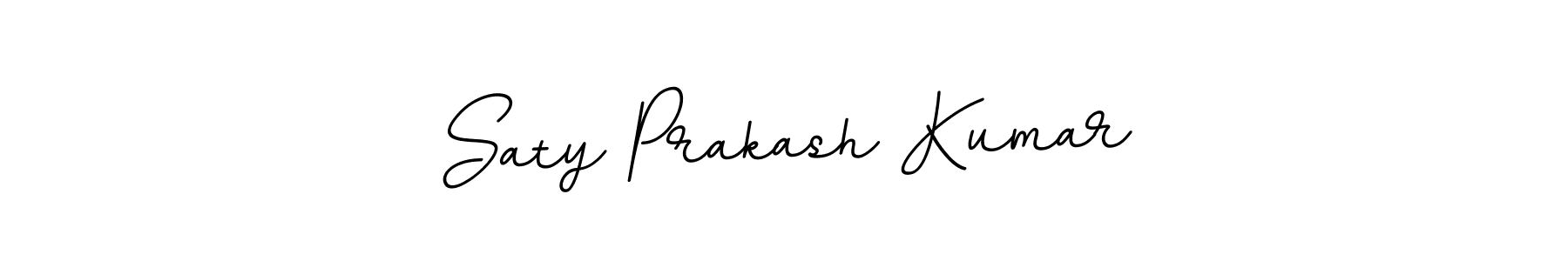 Design your own signature with our free online signature maker. With this signature software, you can create a handwritten (BallpointsItalic-DORy9) signature for name Saty Prakash Kumar. Saty Prakash Kumar signature style 11 images and pictures png