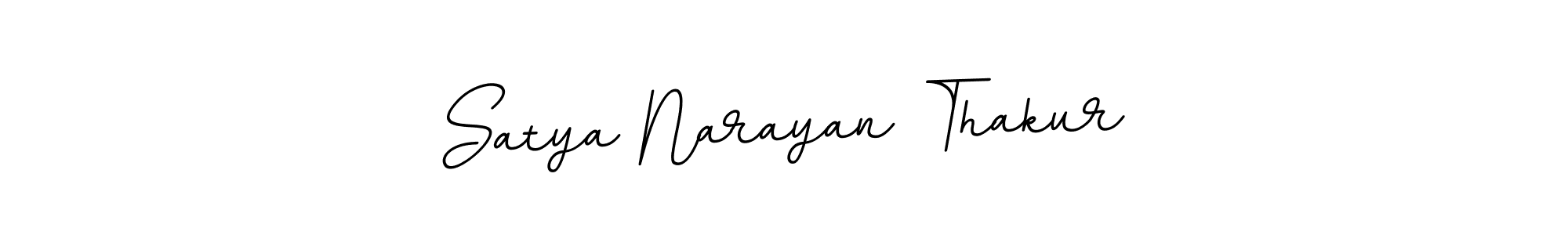 Use a signature maker to create a handwritten signature online. With this signature software, you can design (BallpointsItalic-DORy9) your own signature for name Satya Narayan Thakur. Satya Narayan Thakur signature style 11 images and pictures png