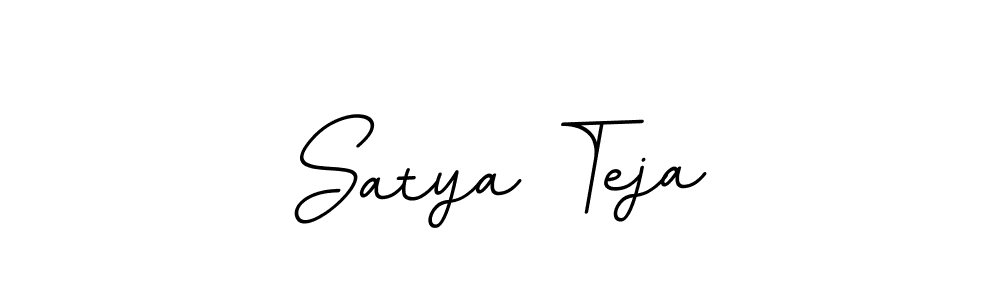 Similarly BallpointsItalic-DORy9 is the best handwritten signature design. Signature creator online .You can use it as an online autograph creator for name Satya Teja. Satya Teja signature style 11 images and pictures png