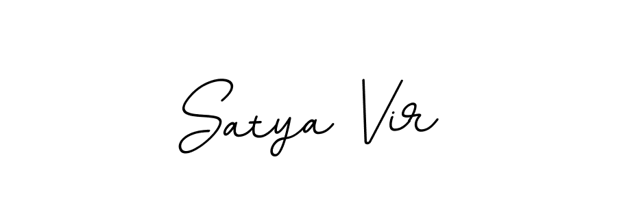 if you are searching for the best signature style for your name Satya Vir. so please give up your signature search. here we have designed multiple signature styles  using BallpointsItalic-DORy9. Satya Vir signature style 11 images and pictures png