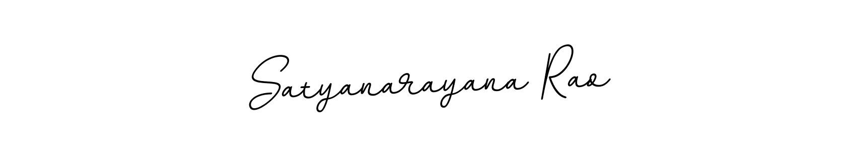 How to make Satyanarayana Rao name signature. Use BallpointsItalic-DORy9 style for creating short signs online. This is the latest handwritten sign. Satyanarayana Rao signature style 11 images and pictures png