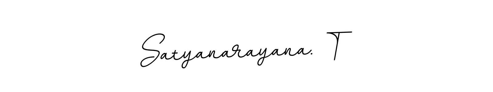 How to make Satyanarayana. T signature? BallpointsItalic-DORy9 is a professional autograph style. Create handwritten signature for Satyanarayana. T name. Satyanarayana. T signature style 11 images and pictures png