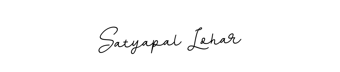 Use a signature maker to create a handwritten signature online. With this signature software, you can design (BallpointsItalic-DORy9) your own signature for name Satyapal Lohar. Satyapal Lohar signature style 11 images and pictures png