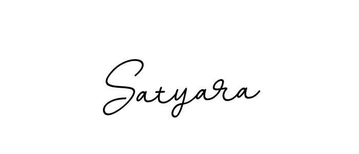 Use a signature maker to create a handwritten signature online. With this signature software, you can design (BallpointsItalic-DORy9) your own signature for name Satyara. Satyara signature style 11 images and pictures png