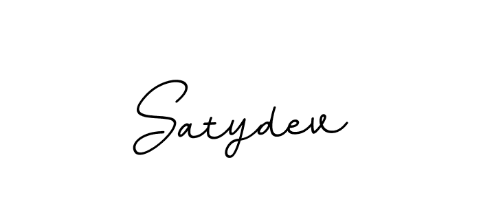 Make a beautiful signature design for name Satydev. With this signature (BallpointsItalic-DORy9) style, you can create a handwritten signature for free. Satydev signature style 11 images and pictures png