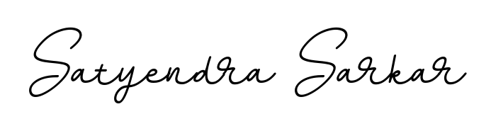 You should practise on your own different ways (BallpointsItalic-DORy9) to write your name (Satyendra Sarkar) in signature. Don't let someone else do it for you. Satyendra Sarkar signature style 11 images and pictures png