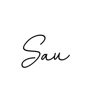 How to make Sau name signature. Use BallpointsItalic-DORy9 style for creating short signs online. This is the latest handwritten sign. Sau signature style 11 images and pictures png