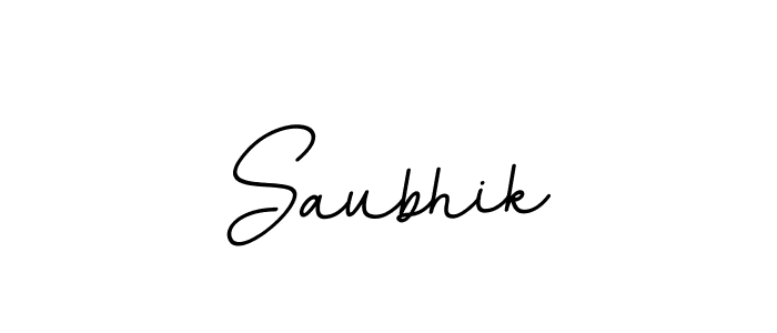 Saubhik stylish signature style. Best Handwritten Sign (BallpointsItalic-DORy9) for my name. Handwritten Signature Collection Ideas for my name Saubhik. Saubhik signature style 11 images and pictures png