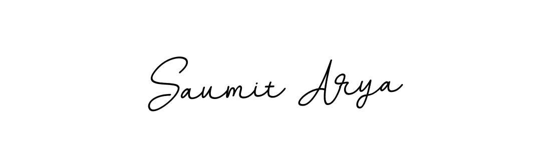 You should practise on your own different ways (BallpointsItalic-DORy9) to write your name (Saumit Arya) in signature. don't let someone else do it for you. Saumit Arya signature style 11 images and pictures png