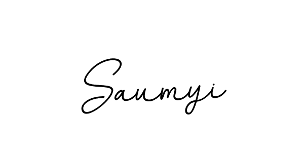 Create a beautiful signature design for name Saumyi. With this signature (BallpointsItalic-DORy9) fonts, you can make a handwritten signature for free. Saumyi signature style 11 images and pictures png