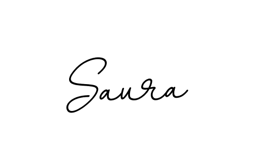 Use a signature maker to create a handwritten signature online. With this signature software, you can design (BallpointsItalic-DORy9) your own signature for name Saura. Saura signature style 11 images and pictures png