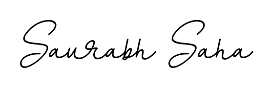 Try this chic Saurabh Saha handwritten sign style. Using BallpointsItalic-DORy9 font elements, it gives your name a sleek, memorable identity. Saurabh Saha signature style 11 images and pictures png