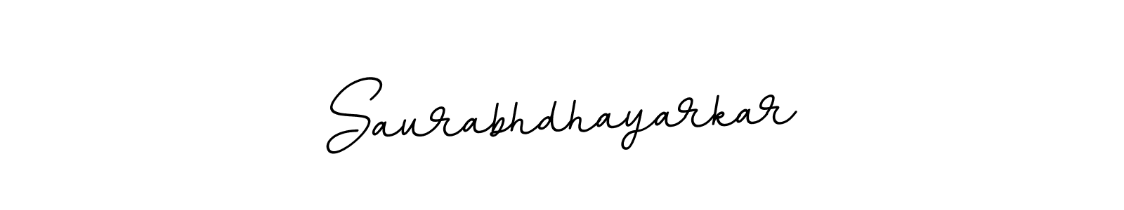 The best way (BallpointsItalic-DORy9) to make a short signature is to pick only two or three words in your name. The name Saurabhdhayarkar include a total of six letters. For converting this name. Saurabhdhayarkar signature style 11 images and pictures png