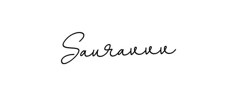 Create a beautiful signature design for name Sauravvv. With this signature (BallpointsItalic-DORy9) fonts, you can make a handwritten signature for free. Sauravvv signature style 11 images and pictures png
