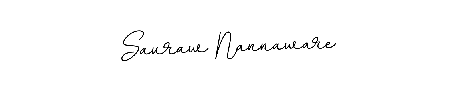 Make a beautiful signature design for name Sauraw Nannaware. Use this online signature maker to create a handwritten signature for free. Sauraw Nannaware signature style 11 images and pictures png