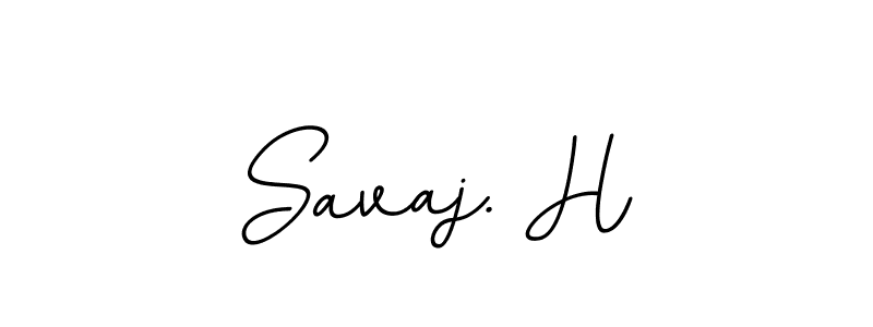 This is the best signature style for the Savaj. H name. Also you like these signature font (BallpointsItalic-DORy9). Mix name signature. Savaj. H signature style 11 images and pictures png